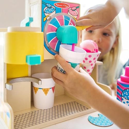 Melissa & Doug Fun at The Fair! Wooden Snow-Cone and Slushie Play Food Set - FSC Certified thumbnail 7
