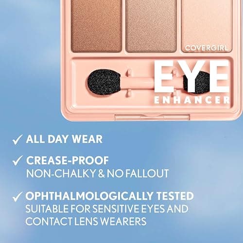 Covergirl Eye Enhancers Eye Shadow Palette, Natural Nudes, 0.19 Ounce thumbnail 5