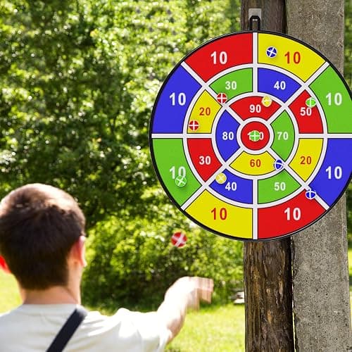 BooTaa 29" Large Dart Board for Kids, Kids Dart Board with Sticky Balls, Boys Toys, Indoor/Sport Outdoor Fun Party Play Game Toys, Birthday Gifts for 3 4 5 6 7 8 9 10 11 12 Year Old Boys Girls thumbnail 5