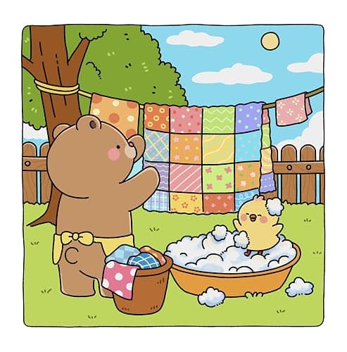 Gummy & Pecky: Super Cute Coloring Book for Adults and Teens about Besties and Their Heartwarming Adventures thumbnail 5
