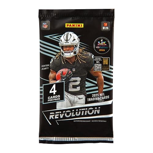 2025 Panini Revolution Football Trading Cards Mega Box thumbnail 4