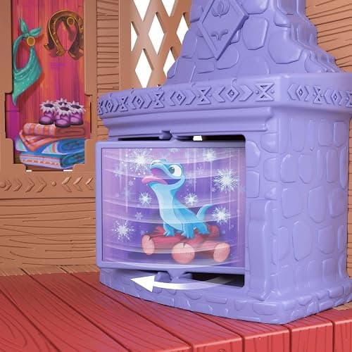 Mattel Disney Frozen Elsa Small Doll Playset w/ 10 Play Areas, 3 Animal Friends & 8 Accy, Storytime Stackers, Inspired by Animals of Arendelle thumbnail 4
