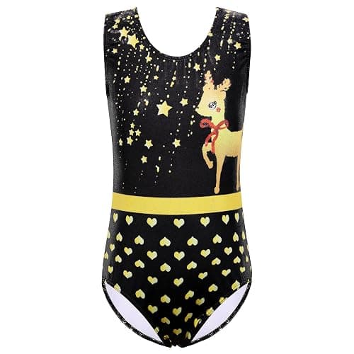 Leotards for Girls Gymnastics Sparkly Ballet Dance Activewear with Tumbling thumbnail 2