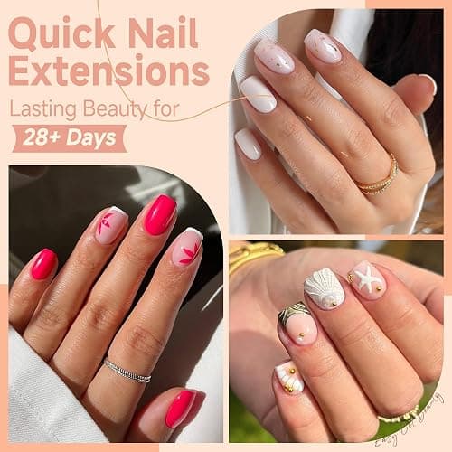 UNA GELLA Nail Tips Square: Pre-etched Matte Extra Short Square Soft Gel Nail Tips Full Cover 120pcs False Fake Nails Tips for Acrylic Nails Clear Gelly Tips Home DIY Salon 12 Sizes for Women thumbnail 3