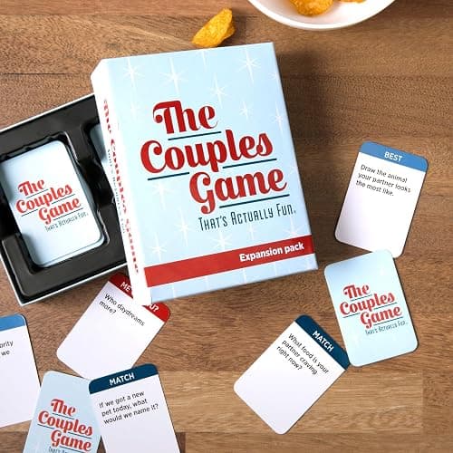 The Couples Game That's Actually Fun Expansion Pack | 150 Fun Questions to Play with Your Partner | Couples Card Games | Party Card Games for Date Nights & Valentine's Day | Ages 17 Up thumbnail 2