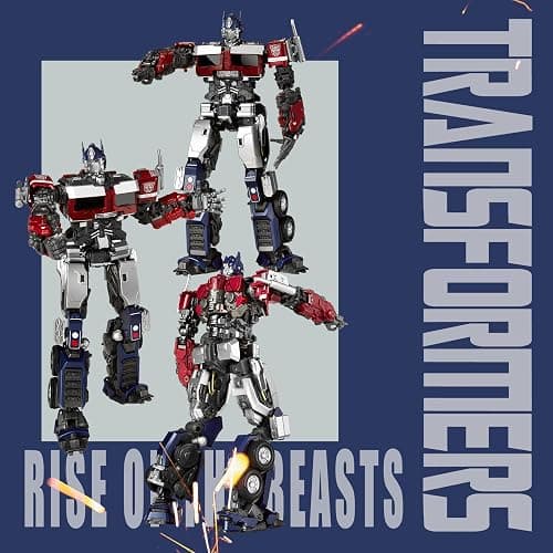 YOLOPARK Optimus Prime Transformers Toys Rise of The Beasts Action Figures,7.87 Inch Highly Articulated Transformer Toys for Kids Ages 8 and Up,No Converting thumbnail 4
