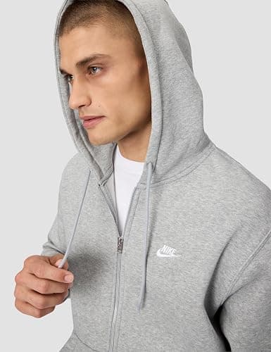 Nike Men's Club Full-zip Fleece Hoodie thumbnail 3