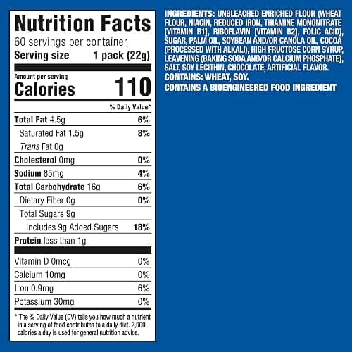 OREO Chocolate Sandwich Cookies, 60 Snack Packs (2 Cookies Per Pack) thumbnail 6