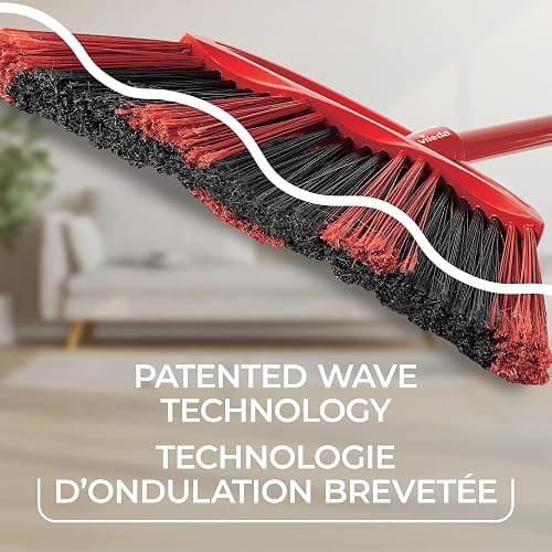 Vileda One Sweep Broom with Step-On Dustpan | Catches Over 99% of Dust & Dirt | Indoor Broom thumbnail 5