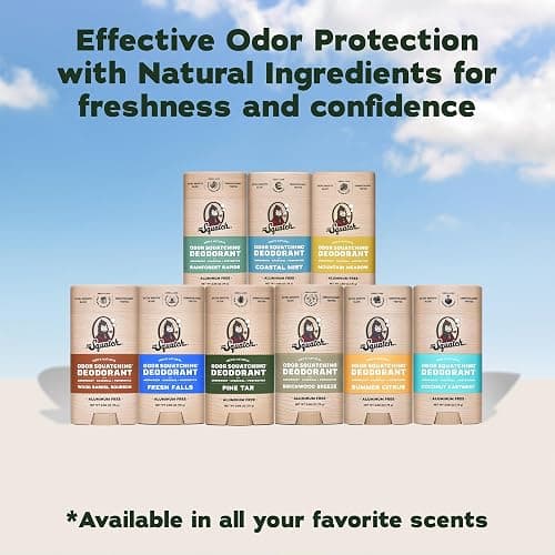Dr. Squatch Natural Deodorant for Men – Fresh Falls – Odor-Squatching Men's Deodorant Aluminum Free (2.65 oz) thumbnail 7