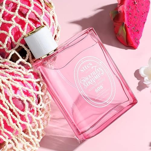 Sttes Perfume 608# (Delicious Pink Dragonfruit) - Eau de Perfume 100ml (3.4fl oz) Fruity and Floral (Vanilla + Jasmine + Red Pitaya) thumbnail 3