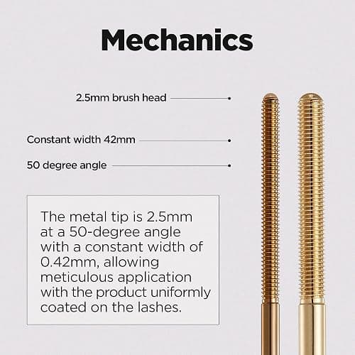 [K-Beauty] Neogen Dermalogy Extra Volume Curl Metal Mascara 0.20 oz | Lash Telescopic Lift Mascara Black Volume and Length Refillable (Volume, Brown) thumbnail 2