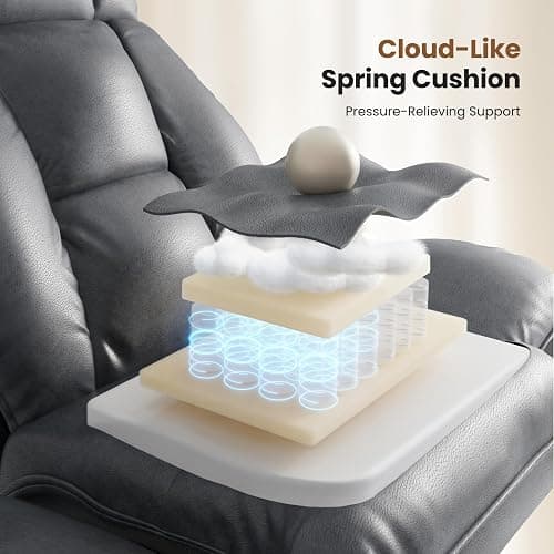 Big and Tall Office Chair, Flip Armrests for Pets & Cross Legged Sitting, Executive Ergonomic Computer Gaming Chair with Foot Rest, Teddy Fleece Wide Seat Reclining Desk Chair thumbnail 3