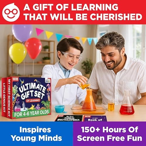 Doctor Jupiter Ultimate Gift Set of Learning| Set of ‘My First Science Kit’, ‘Little Genius Kit’ for Kids Ages 4-6|Birthday Gift for Boys, Girls| STEM Learning & Education Toys for 4,5,6 Year Old thumbnail 7
