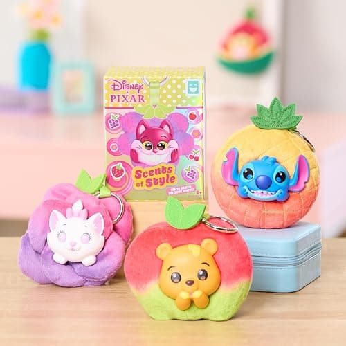 HAPPY HAUL Disney Scents of Style Clip-On Blind Box Plush, Scented Vinyl-Head Plush Clip-On Collectible Toy, 4.5-Inch Stuffed Toy, Short-Run Drop, Ages 8 and up thumbnail 5