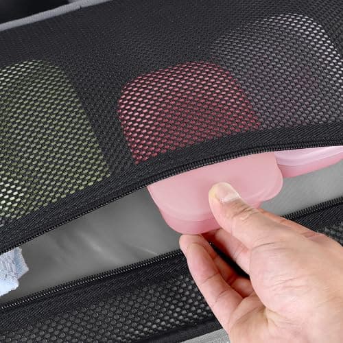 Quatish 2 Pack Travel Soap Container, Portable Soap Holder with Lid, Travel Bar Soap Holder, Soap Case for Camping Gym Travel, Soap Box for Bathroom,Pink thumbnail 5