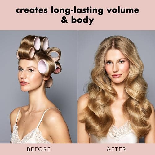 The Hair Edit Ceramic Core Hair Rollers for Salon-Quality Volume Professional Grade Thermal Rollers, Heat or No-Heat Styling, Soft Waves & Bouncy Blowouts, Root Lift, Long-Lasting Shine 9 Pack thumbnail 2