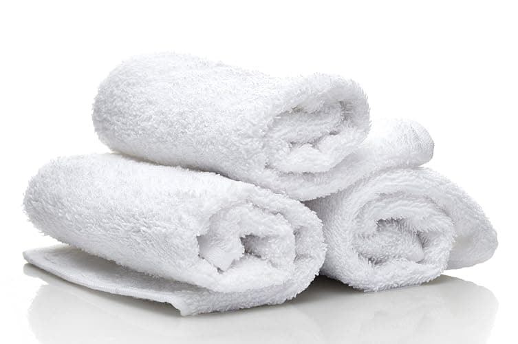 Utopia Towels 24 Pack Cotton Washcloths Set, 100% Ring Spun Cotton, Premium Quality Flannel Face Cloths, Highly Absorbent and Soft Feel Fingertip Towels, White thumbnail 7
