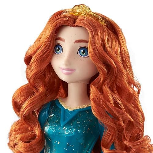 Mattel Disney Princess Merida Fashion Doll in Signature Look | Sparkling Fashion with Removable Skirt, Tiara & Shoes, Posable & Collectible, Inspired by Disney Pixar Brave Movie thumbnail 3