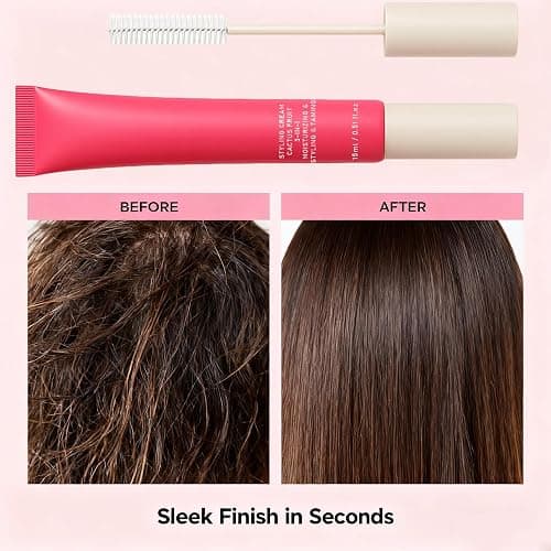 2 Pack Hair Cactus Fruit 3-in-1 Hair Styling Cream & Flyaway Taming Wand – Sleek Finish, Frizz Control, Edge Smoothing & Hair Shine | Natural Oils Formula | Lightweight, Non-Greasy thumbnail 5