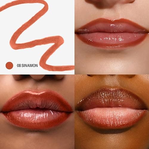 Sacheu Lip Liner STAY-N Peel Off Lip Stain — Long Lasting Waterproof Lip Tint with Hyaluronic Acid & Vitamin E — Transfer Proof Matte Finish, Vegan & Cruelty-Free (SINamon) thumbnail 3