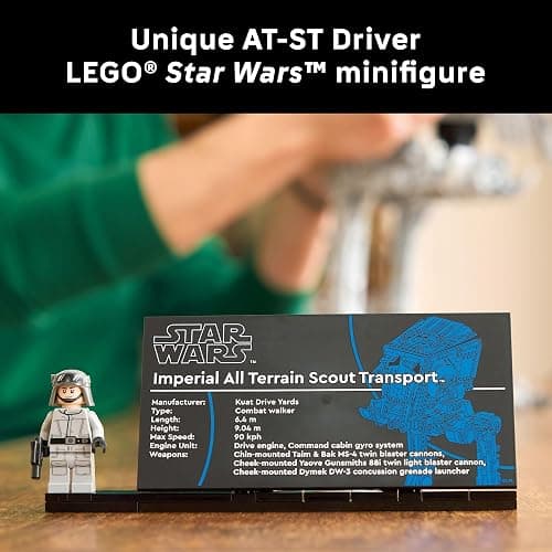 LEGO Star Wars at-ST Walker Building Set - Adult Building Blocks for Fans, Ages 18+ - Imperial Forces Collectible Model Kit - Star Wars Gift Idea for Men & Women - 75417 thumbnail 5