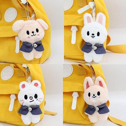  8 PCS Skzoo Keychains 3.8 Inches Straykids Plush Keychains SKZ Set Key Pendant thumbnail 2