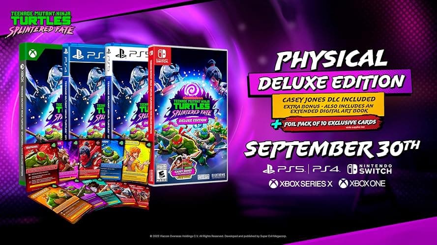 Teenage Mutant Ninja Turtles: Splintered Fate Deluxe Ed | Nintendo Switch thumbnail 2