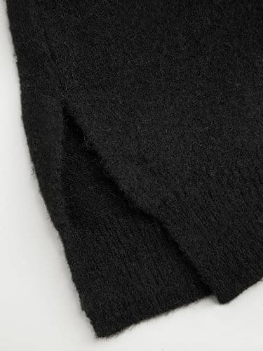 CIDER Womens Oversized Knit Sweater Pullover Crew Neck Casual Jumper Cozy Sweaters 2025 Trendy thumbnail 2