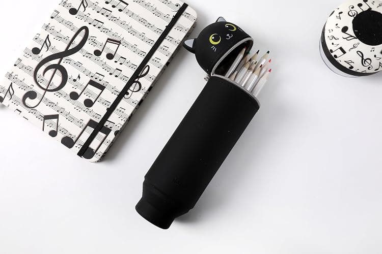 I-TOTAL® - Estuche de Silicona Suave para la Escuela, Extensible con Forma Moldeada, Estuche de Belleza thumbnail 3