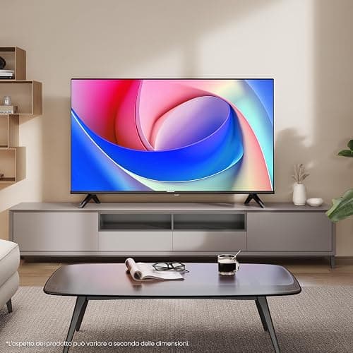 Hisense TV 40" Full HD 2025 40E43QT, Smart TV VIDAA U8, Airplay2, Game Mode, Works with Alexa, Tuner DVB-T2/S2 HEVC 10, lativù, 40'', 2025 LED thumbnail 7