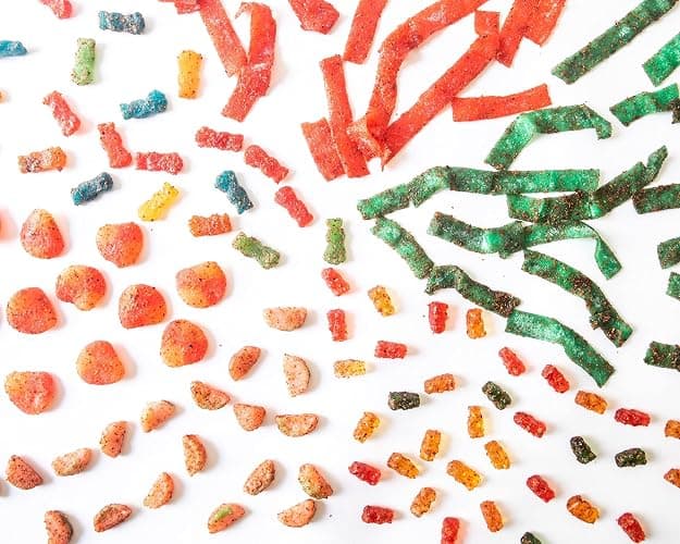 Lilys Chilies, Sour and Chili Chewy Candy (Chili Blueberry Belts) thumbnail 4