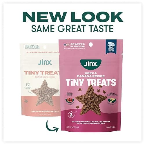 Jinx Beef Dog Training Treats - Healthy All-Natural Mini Bite-Sized Dog Treats for Training with Grass-Fed Beef - Pet Products for All Dogs (Puppies, Adults & Seniors) - 4oz thumbnail 2