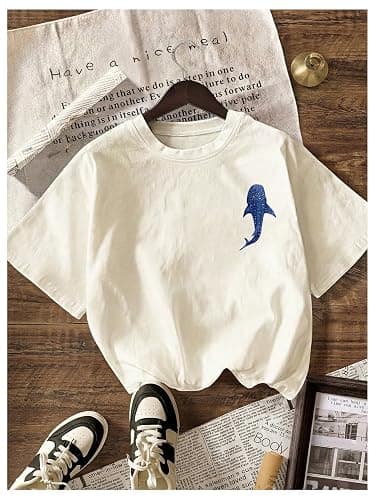 SOLY HUX Women's Tropical Graphic Tees Hawaiian Beach T Shirts | Summer Tshirt Tops for Teens, Short Sleeve, Crewneck, Vacation Clothes thumbnail 2