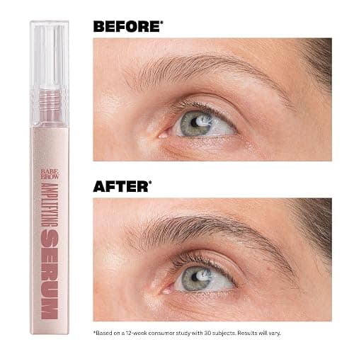 Babe Original Eyebrow Serum For Thicker Brows - Brow Serum with Castor Oil, Biotin, Repairing Amino Acids thumbnail 2