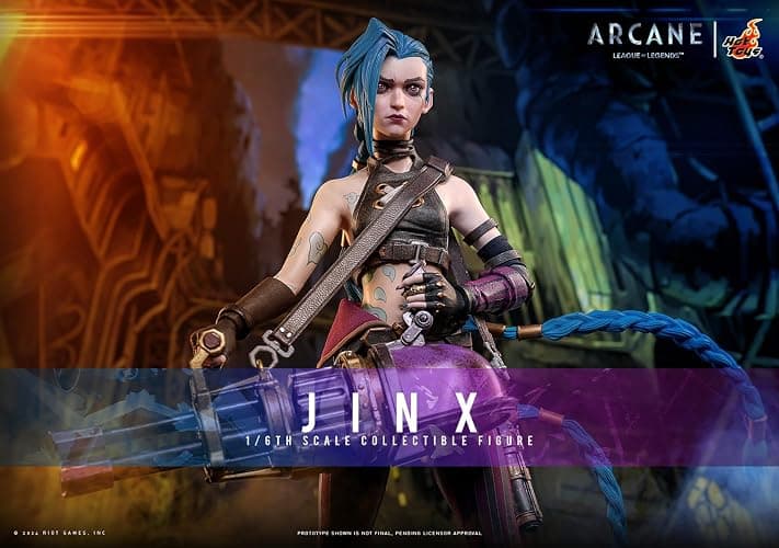 Hot Toys TMS137 LOL: Arcane Jinx 1/6 Scale Collectible Figure thumbnail 3