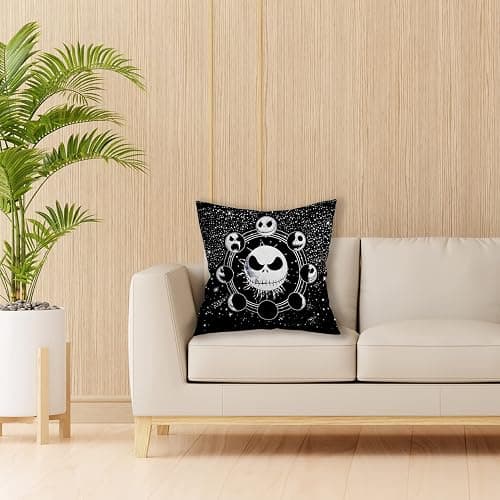 Giosve 18x18 in Decorative Pillowcase Valentine Day Reversible Throw Pillow Cover Gifts for Gothic Room Couch Sofa Decor, Gifts for Women Men, Couples thumbnail 2