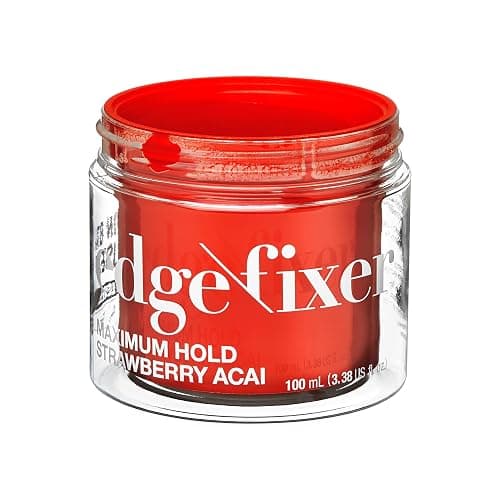 KISS COLORS & CARE Maximum Hold Edge Fixer, Non-Greasy Gel Formula Infused With Biotin B7, 24 Hour Hold, ‘Strawberry Acai’ Scented, 3.38 Fl. Oz. (100 ml) thumbnail 14