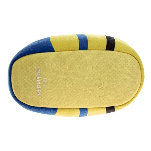 Josmo Minions Slippers for Girls and Boys - Despicable Me Indoor Comfy House Shoes Plush Fuzzy Minion Slipper (sizes: 5-10 Toddlers / 11-1 Little Kid / 2-5 Big Kids) thumbnail 5