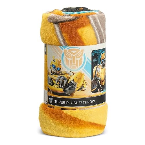 NORTHWEST Transformers Micro Raschel Throw Blanket, Ultra Soft Throw, 46 x 60 Inches, Be Alert thumbnail 6