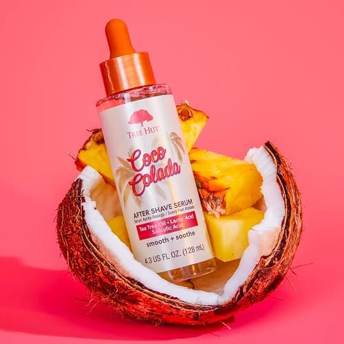 Tree Hut After Shave Serum - Coco Colada - 4.3 fl oz - Soothes Skin After Shaving - Infused with Tea Tree Oil thumbnail 6