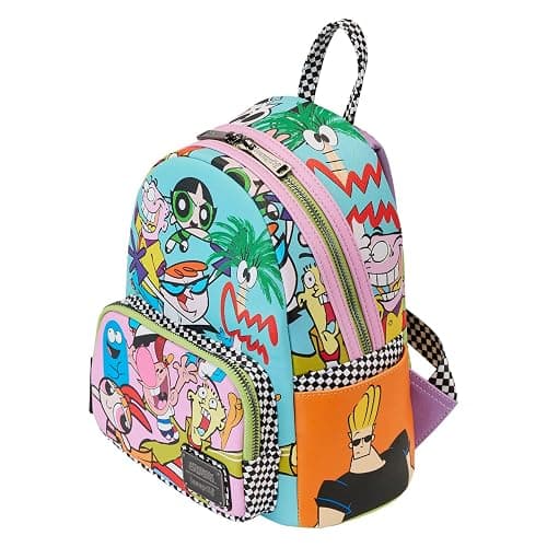 Loungefly Cartoon Network Retro Collage Mini Backpack thumbnail 3