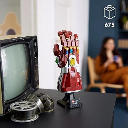 LEGO 76223 Marvel The Nano Infinity Glove, Thanos Set, Building Kit, Inifinity, Avengers Film: Endgame, Gift, for Adults thumbnail 2
