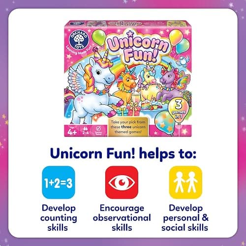Orchard Toys Unicorn Fun! Game for Kids Age 4+, Educational Board Game thumbnail 6