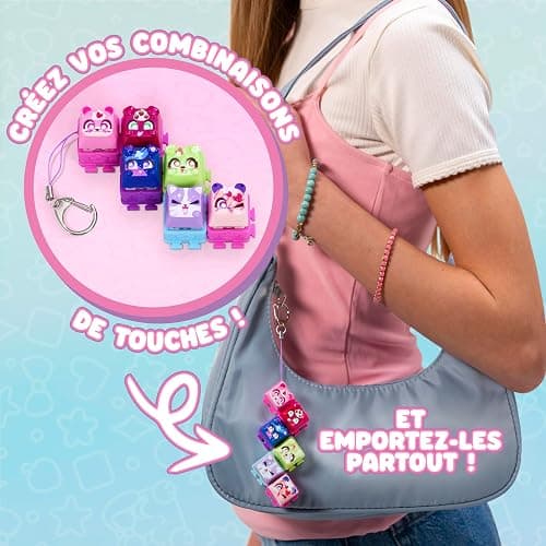Clickeez: Multipack | Includes 5 Clickable Keyboard Collectibles! | 70 Characters to Find, Cute Themes & Rare Surprises | Girls Gifts and Collectables Ages 6+ thumbnail 8