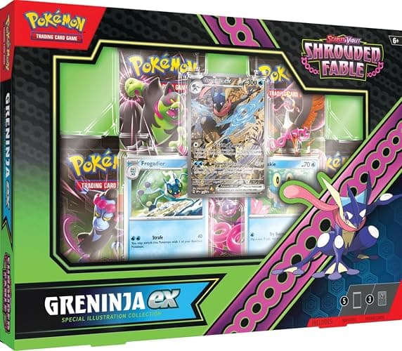 Pokemon TCG: SV6.5 Shrouded Fable Special Collection - Greninja EX - Image 1