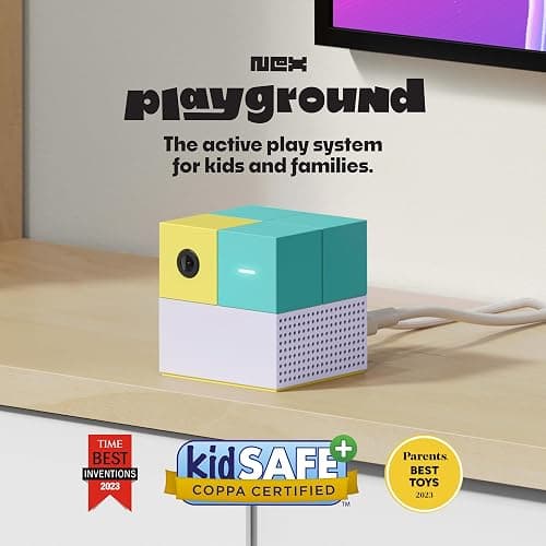 Nex Playground—The Active Play System for Kids & Families. Indoor Physical Play Meets Interactive Family Fun. Great for Family Game Night, Parties, Playtime, and Playdates. thumbnail 2