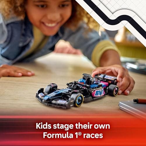 LEGO Speed Champions BWT Alpine F1 Team A524 Race Car Toy - Building Set for Kids, Boys & Girls, Ages 10+ - Toy Car for F1 Fans - Gift Idea for Birthday - 77248 thumbnail 3