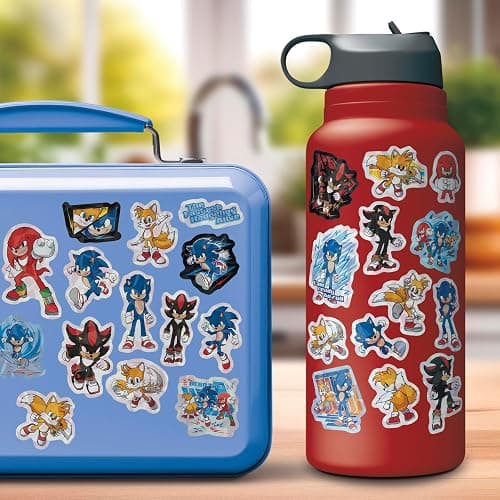 Sonic The Hedgehog 3 Standard Stickers - 4 Sheet thumbnail 2