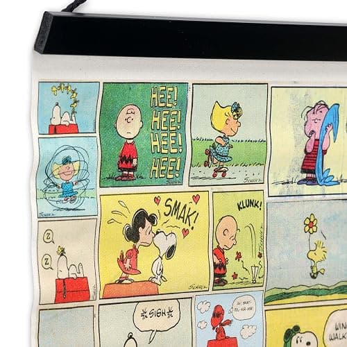 Peanuts Comic Strip Hanging Canvas Banner - Vintage Peanuts Wall Decor for Home or Office thumbnail 5